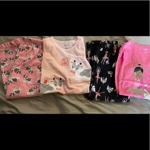 🆕 2 pairs of Simple Joys by Carters Pajamas size 7